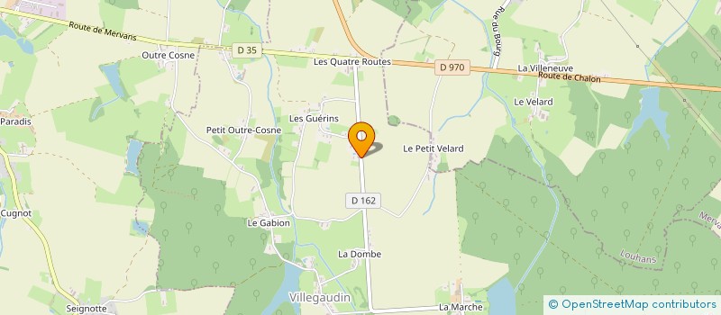localisation de l'entreprise MONSIEUR ROGER DEMONT à VILLEGAUDIN