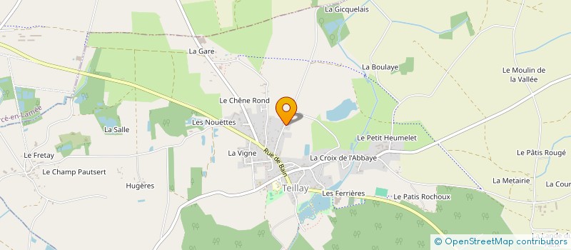 localisation de l'entreprise MONSIEUR ROGER DENIEL à TEILLAY