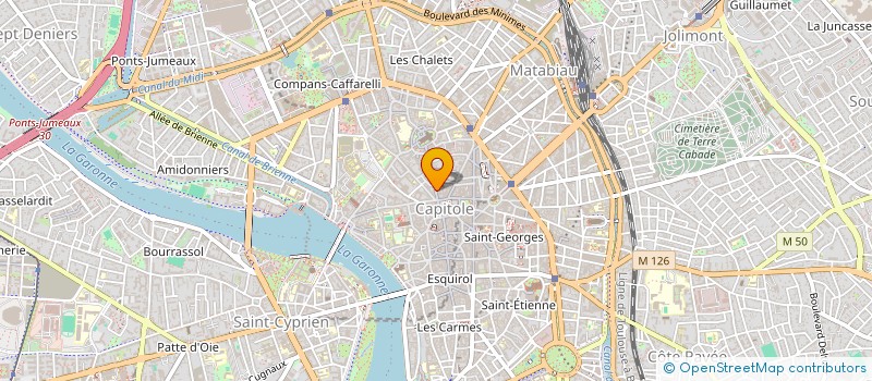 localisation de l'entreprise MONSIEUR ROGER DEPLEDGE à TOULOUSE