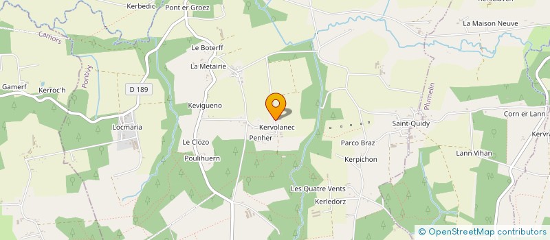 localisation de l'entreprise MONSIEUR ROGER DERIAN  LA CHAPELLE-NEUVE