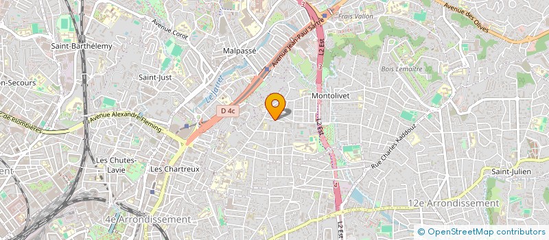 localisation de l'entreprise MONSIEUR ROGER DEROCLE à MARSEILLE