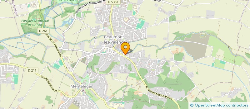 localisation de l'entreprise MONSIEUR ROGER DESIRY à BEAUMONT-LES-VALENCE