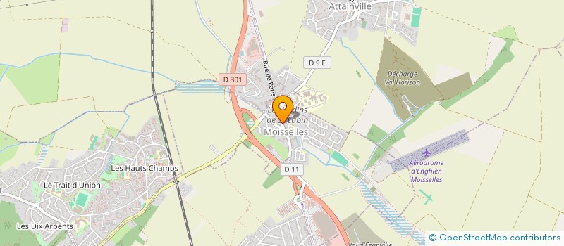 localisation de l'entreprise MONSIEUR ROGER DESVAUX à MOISSELLES