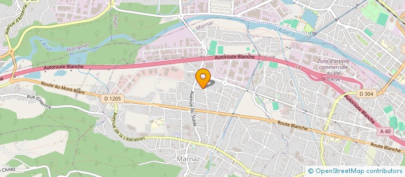 localisation de l'entreprise MONSIEUR ROGER DIOT  CLUSES