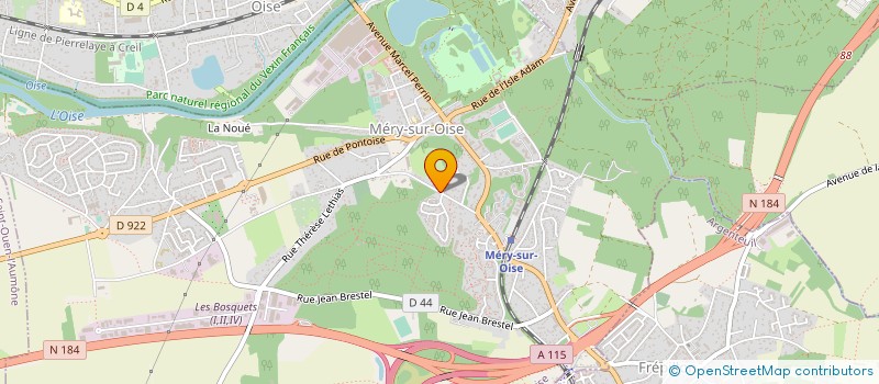 localisation de l'entreprise MONSIEUR ROGER DOERLE à MERY-SUR-OISE