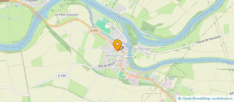 localisation de l'entreprise MONSIEUR ROGER DOMENGE ABEAU à VERDUN-SUR-LE-DOUBS