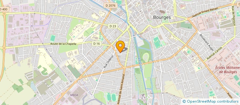 localisation de l'entreprise MONSIEUR ROGER DOMIN  BOURGES