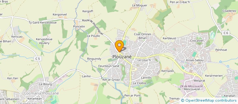 localisation de l'entreprise MONSIEUR ROGER DOMINGUEZ à PLOUZANE