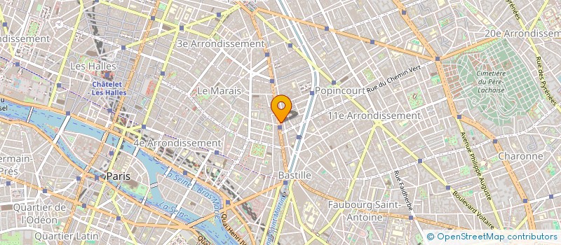 localisation de l'entreprise MONSIEUR ROGER DOMONT à PARIS