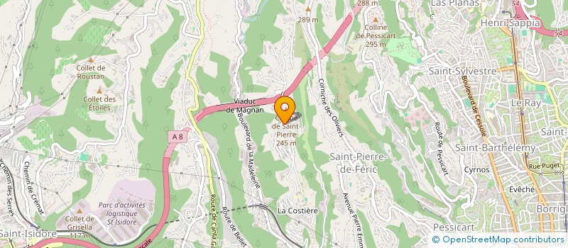 localisation de l'entreprise MONSIEUR ROGER DOS SANTOS  NICE