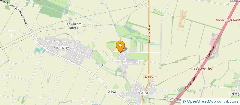 localisation de l'entreprise MONSIEUR ROGER DOSSIN  GRANZAY GRIPT