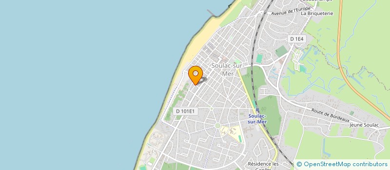 localisation de l'entreprise MONSIEUR ROGER DUBERT  SOULAC-SUR-MER