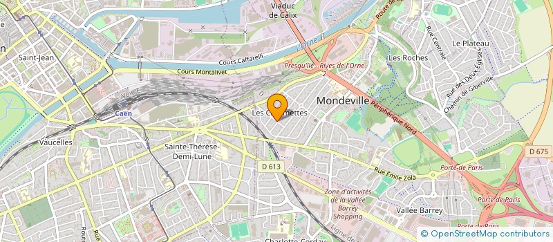 localisation de l'entreprise MONSIEUR ROGER DUBOIS à MONDEVILLE