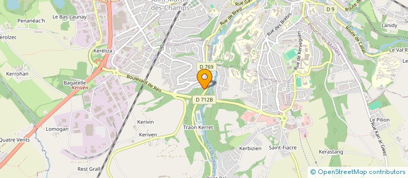 localisation de l'entreprise MONSIEUR ROGER DUFLY  SAINT-MARTIN-DES-CHAMPS