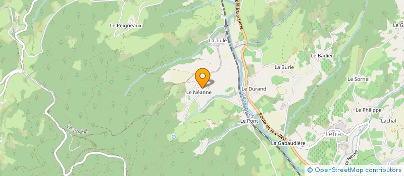 localisation de l'entreprise MONSIEUR ROGER DUMAS  LETRA