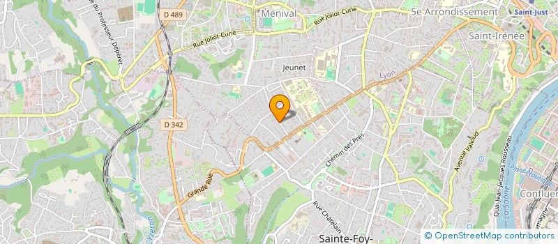 localisation de l'entreprise MONSIEUR ROGER DUMAS  LYON