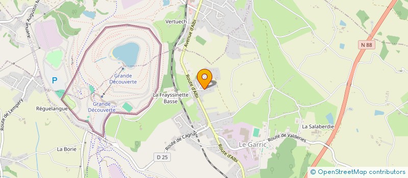 localisation de l'entreprise MONSIEUR ROGER DUMAY  LE GARRIC