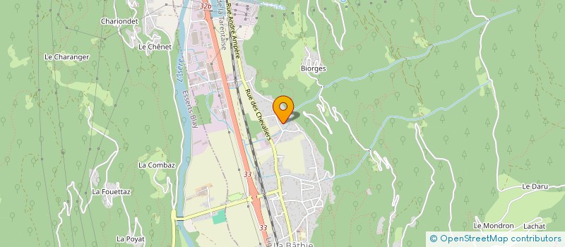 localisation de l'entreprise MONSIEUR ROGER DUNAN BATTENDIER  ESSERTS-BLAY