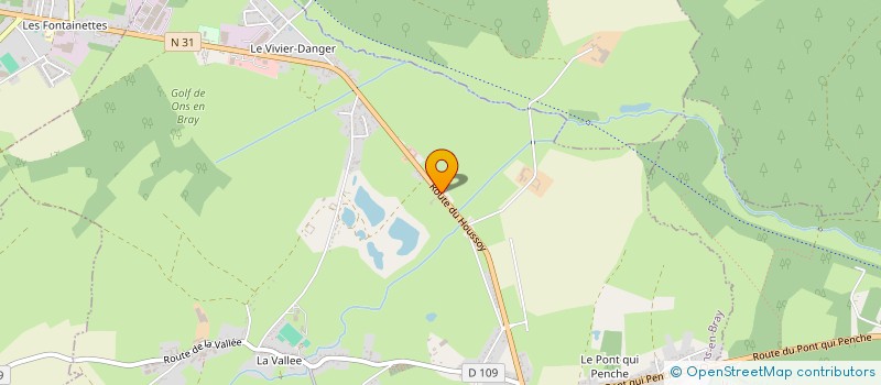 localisation de l'entreprise MONSIEUR ROGER DUQUESNE  ONS-EN-BRAY