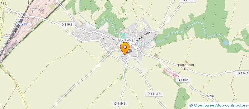 localisation de l'entreprise MONSIEUR ROGER DURAND à AUNAY-SOUS-AUNEAU