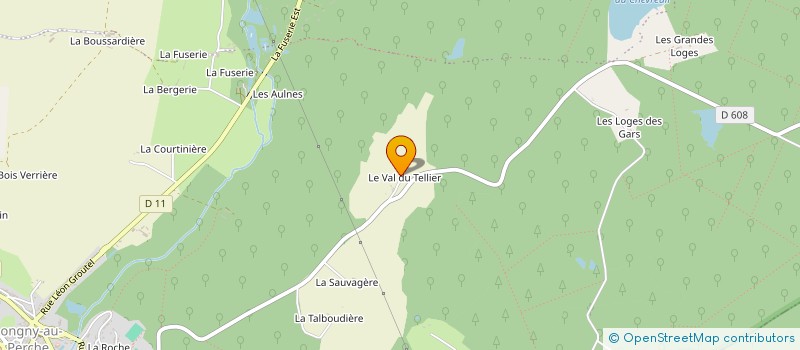 localisation de l'entreprise MONSIEUR ROGER DUTERTRE à LONGNY LES VILLAGES