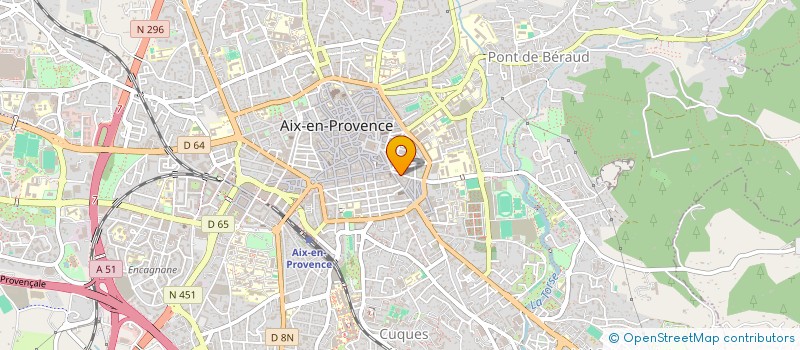 localisation de l'entreprise MONSIEUR ROGER DUVIELBOURG à AIX-EN-PROVENCE