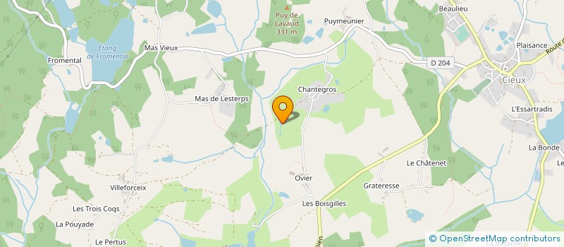 localisation de l'entreprise MONSIEUR ROGER FAUCHER  VEYRAC