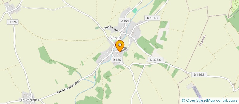 localisation de l'entreprise MONSIEUR ROGER FAUVEAU à NERON