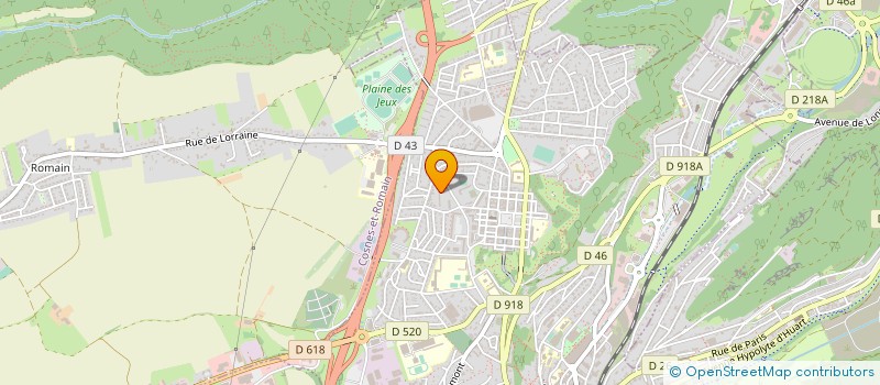 localisation de l'entreprise MONSIEUR ROGER FILIPOVICH à LONGWY