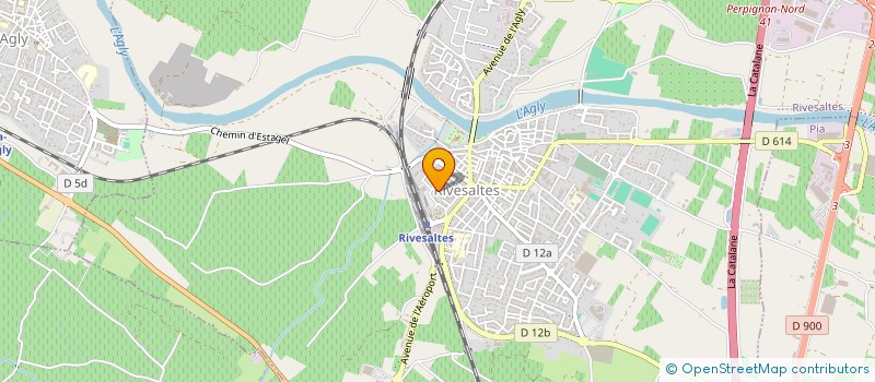 localisation de l'entreprise MONSIEUR ROGER FITA  RIVESALTES