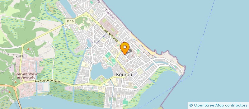 localisation de l'entreprise MONSIEUR ROGER FLOCAN à KOUROU