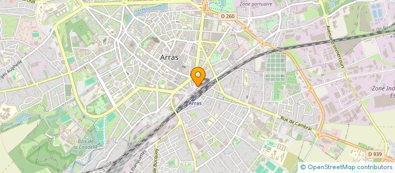 localisation de l'entreprise MONSIEUR ROGER FOTY à ARRAS