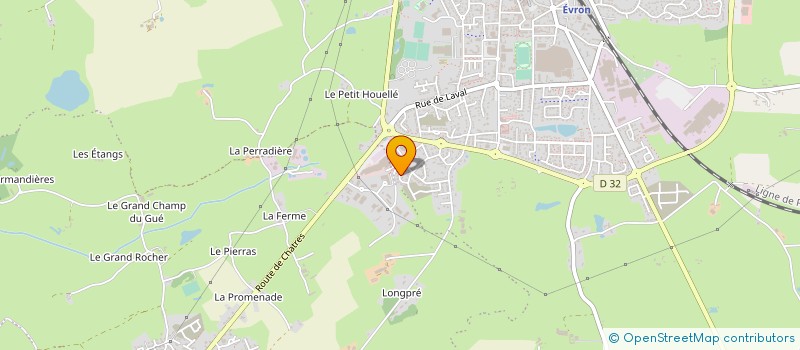 localisation de l'entreprise MONSIEUR ROGER FOURMOND  ASSE-LE-BERENGER