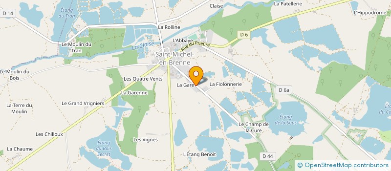 localisation de l'entreprise MONSIEUR ROGER FRADET à MEZIERES-EN-BRENNE