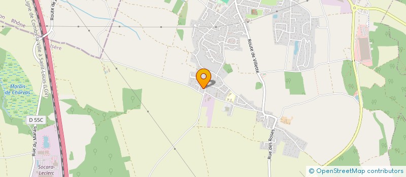 localisation de l'entreprise MONSIEUR ROGER FRANCOIS à VILLETTE-D'ANTHON