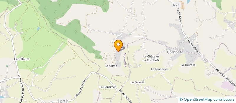 localisation de l'entreprise MONSIEUR ROGER GALLEGO  LE SEGUR