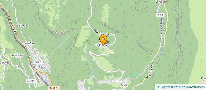 localisation de l'entreprise MONSIEUR ROGER GAMBA  TENAY