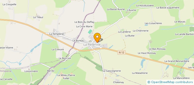 localisation de l'entreprise MONSIEUR ROGER GANDANGER à SAINT-MARS-SUR-LA-FUTAIE