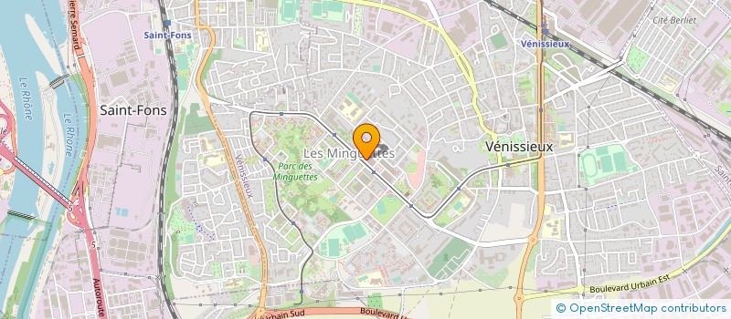 localisation de l'entreprise MONSIEUR ROGER GAUCI  VENISSIEUX