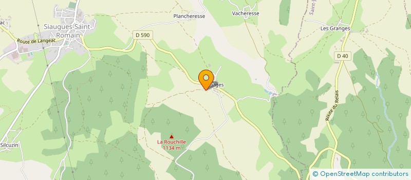 localisation de l'entreprise MONSIEUR ROGER GAUTHIER  DESGES