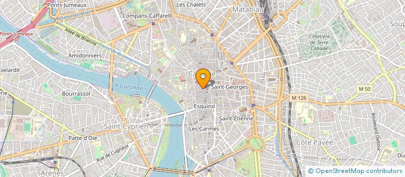 localisation de l'entreprise MONSIEUR ROGER GERSON  TOULOUSE