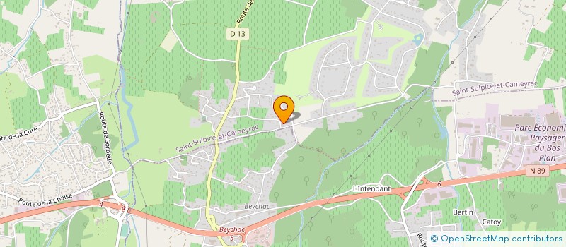 localisation de l'entreprise MONSIEUR ROGER GERST  SAINT-SULPICE-ET-CAMEYRAC