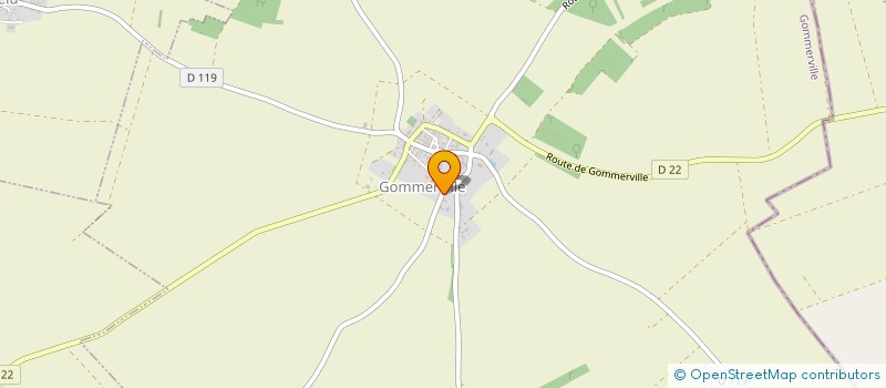 localisation de l'entreprise MONSIEUR ROGER GILLET à GOMMERVILLE