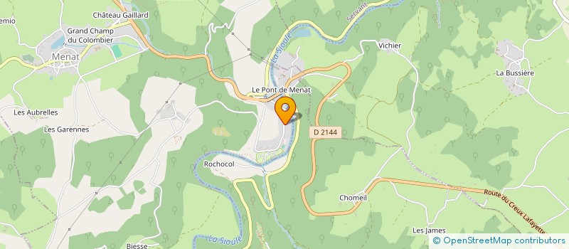 localisation de l'entreprise MONSIEUR ROGER GIRARD  NEUF-EGLISE