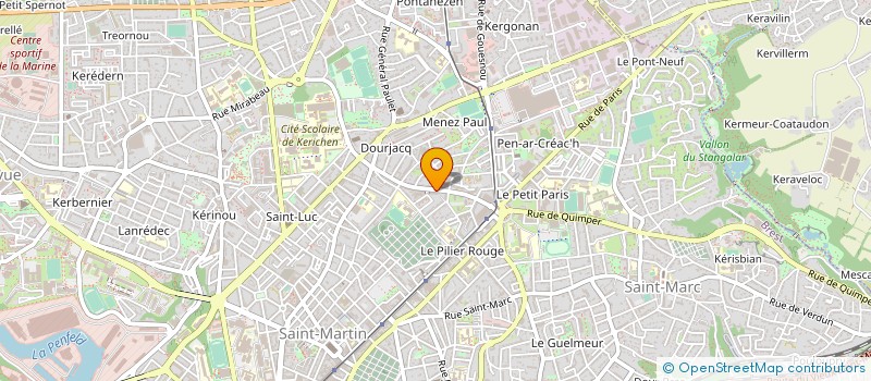 localisation de l'entreprise MONSIEUR ROGER GOASGUEN à BREST