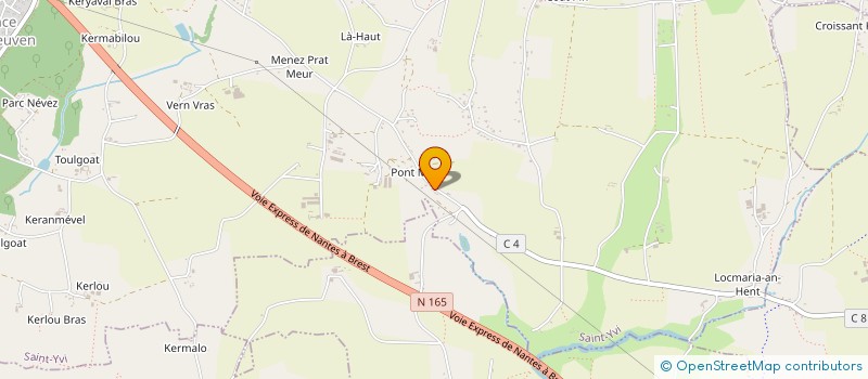 localisation de l'entreprise MONSIEUR ROGER GOULARD  SAINT-YVI