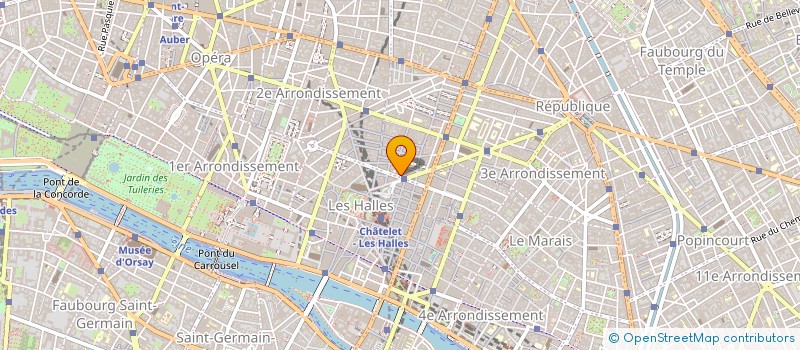 localisation de l'entreprise MONSIEUR ROGER GRAINDORGE  PARIS