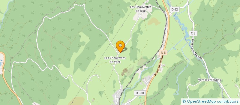 localisation de l'entreprise MONSIEUR ROGER GRANDMAITRE  LA CHAUMUSSE