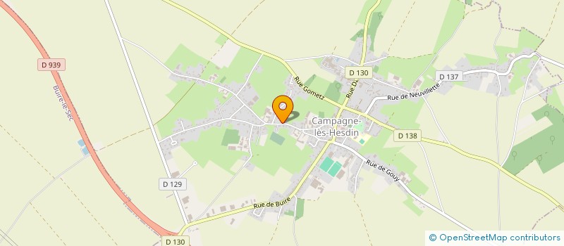 localisation de l'entreprise MONSIEUR ROGER GREMONT à CAMPAGNE-LES-HESDIN