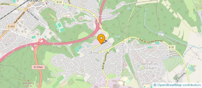 localisation de l'entreprise MONSIEUR ROGER GROSJEAN  TING